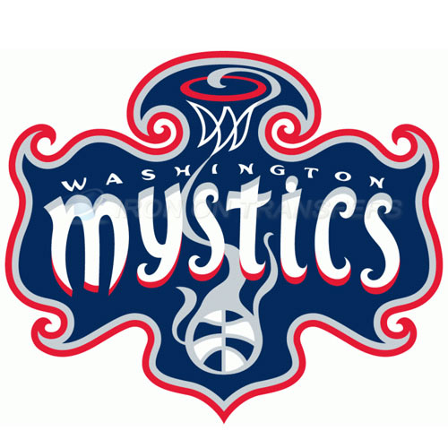 Washington Mystics Iron-on Stickers (Heat Transfers)NO.8590